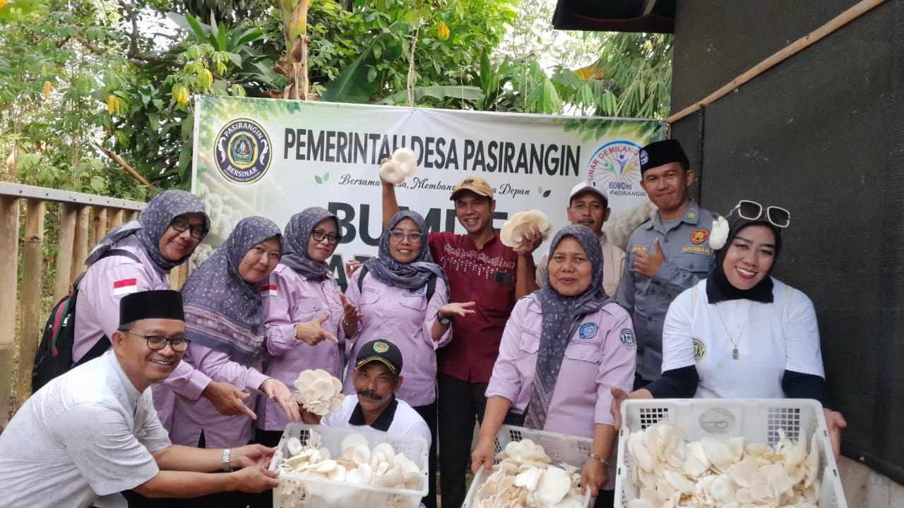 Budidaya Jamur Tiram BUMDes Sinar Gemilang