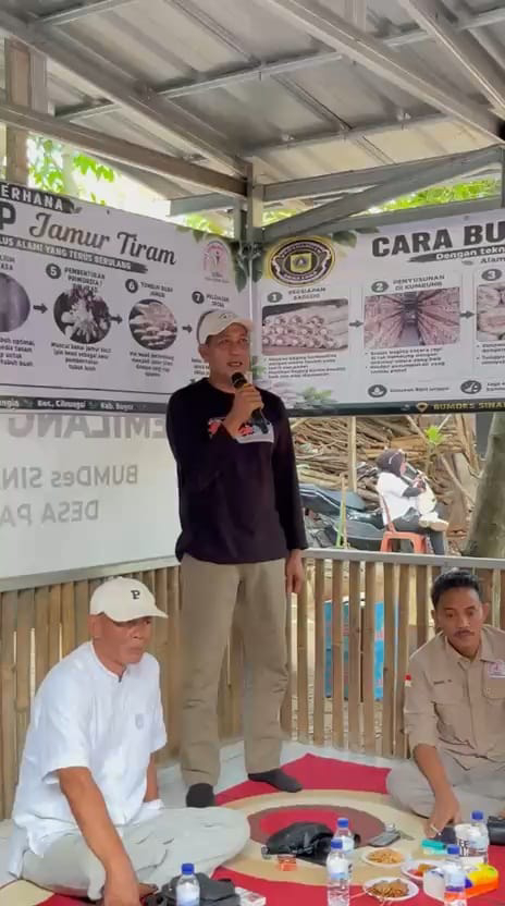 Kegiatan Launching Jamur Tiram